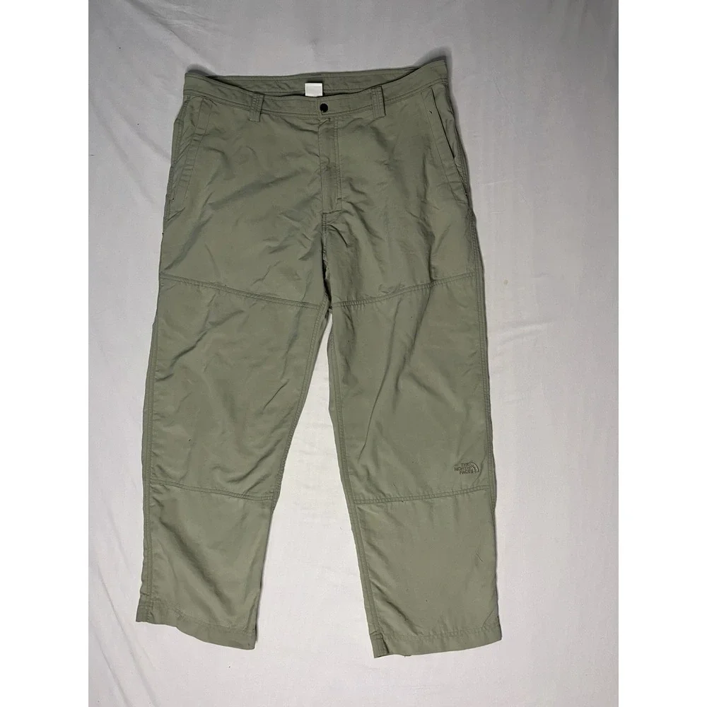 The North Face Chino Hiking Pants Men's Size 40x29 Beige Straight Leg Outdoors